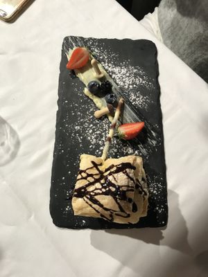   Millefeuille vegetarian at Pata Chic in Venice