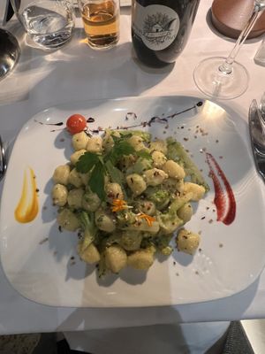 The best vegan Gnocchi  at Pata Chic in Venice