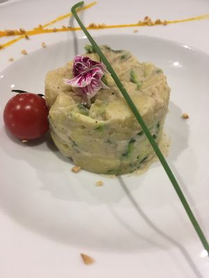 Gnocchi with walnut cream and broccoli at Pata Chic in Venice