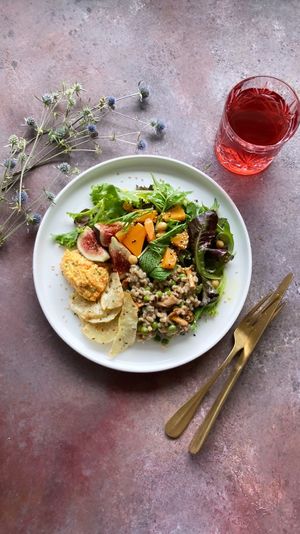Plate from the buffet at Tibits in Winterthur