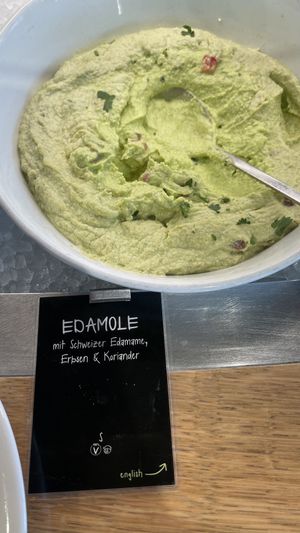 Buonissima questa crema   at Tibits in Winterthur