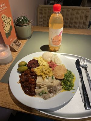 Dinner  at Tibits in Winterthur