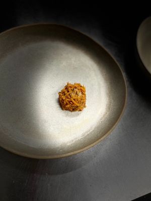 Fermented carrots with nettles  at Plant Power Food in Copenhagen