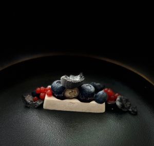 Frozen cashew parfait 🇩🇰 at Plant Power Food in Copenhagen