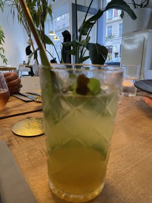 Lemonade at Plant Power Food in Copenhagen