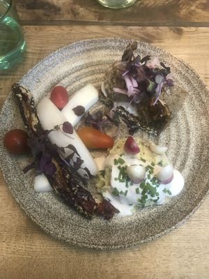 Lunch plate  at Plant Power Food in Copenhagen