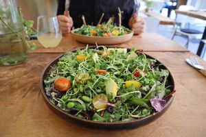 Power bowl at Plant Power Food in Copenhagen