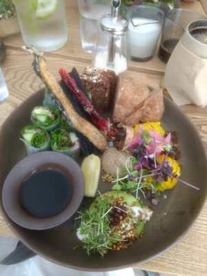 brunch at Plant Power Food in Copenhagen