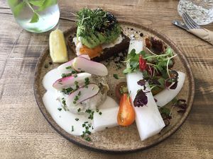 The Lunch Plate at Plant Power Food in Copenhagen