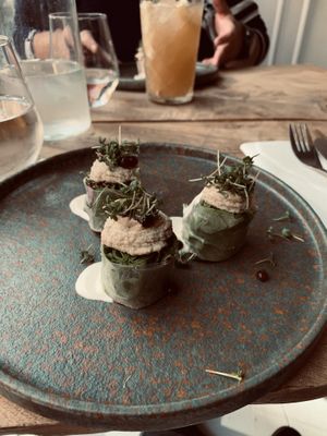 Fantastic just piece of culinary art!!! at Plant Power Food in Copenhagen