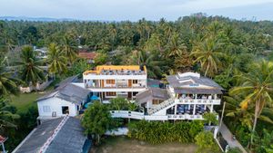 The Hotel at Green Peace Inn in Weligama