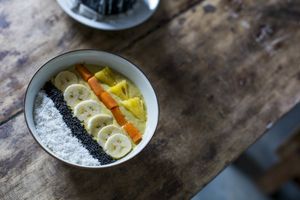 Breakfast bowl  at Green Peace Inn in Weligama