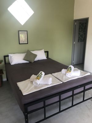 Our room. 2nd floor.  at Green Peace Inn in Weligama