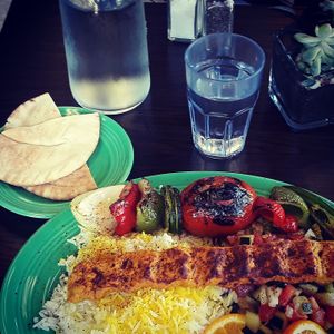 Chicken Kabob at Viva Falafel in Long Beach