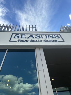 Outside  at Seasons Plant Based Kitchen in Salt Lake City