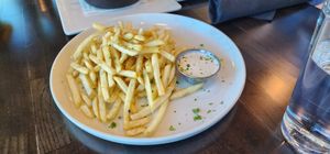 truffle fries at Seasons Plant Based Kitchen in Salt Lake City