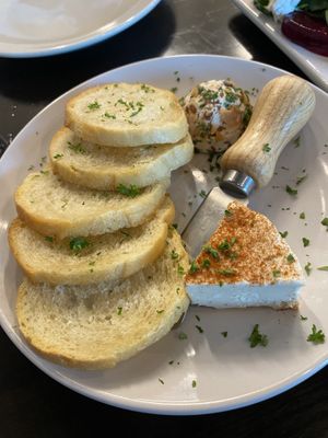 Cheese tasting ( cheeses were so creamy and delicious)  at Seasons Plant Based Kitchen in Salt Lake City