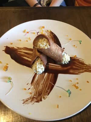 Cannolis  at Seasons Plant Based Kitchen in Salt Lake City