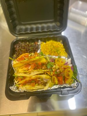Pop Mexican Platter  at Pop Culture Vegan Cafe in Detroit