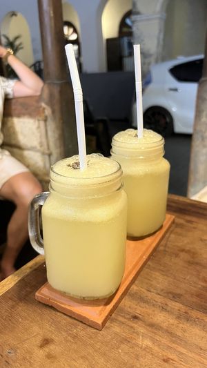 Ginger beer, you have to try it - sooooo good!!  at Coconut Sambol in Galle