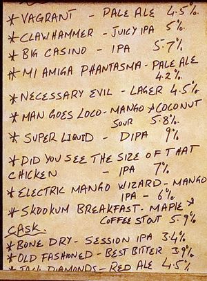 Real ales January 2022 #Veganuary at The Dancing Man Brewery in Southampton