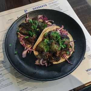 Mushroom Taco at Wahaca in Southampton