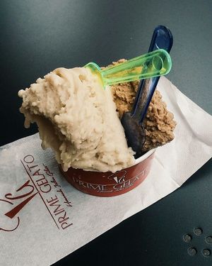Hazelnut and Almond Gelato at Prime Gelato in London