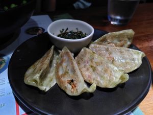 Vegan gyoza at Wagamama - City Centre in York