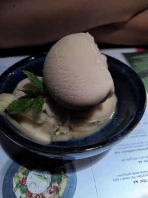 Guava and passion fruit sorbet at Wagamama - City Centre in York