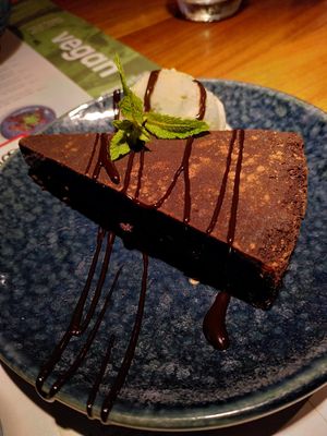Chocolate and orange cake at Wagamama - City Centre in York