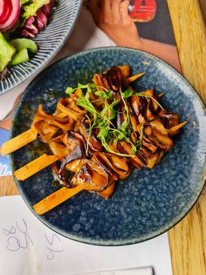 Mushoom Skewer at Wagamama - City Centre in York