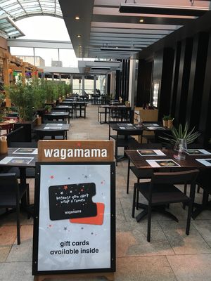 Outside  at Wagamama - Trinity in Leeds
