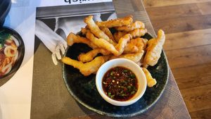 Vegan squid must try  #Veganuary at Wagamama in Plymouth
