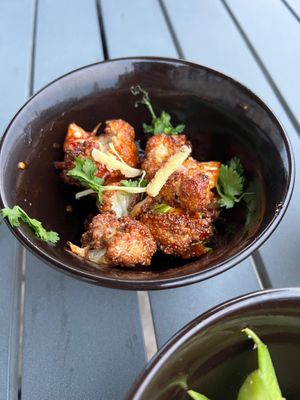 Bang bang cauliflower  at Wagamama in Plymouth