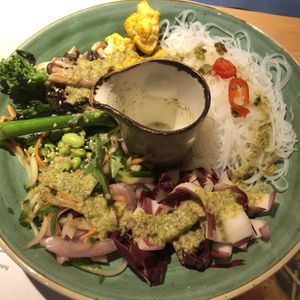 Hiyashi bowl at Wagamama in Plymouth