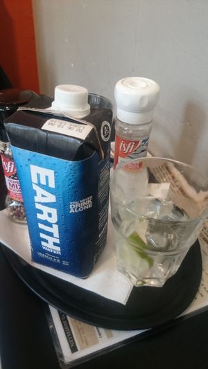 Earth water at Li O Lait in Bruges