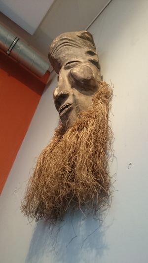 Inside at Li O Lait in Bruges