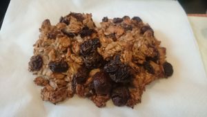 Vegan cookie at Li O Lait in Bruges