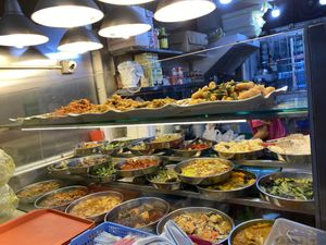 Vegetables rice  at Jia Jia Vegetarian 佳佳素食 - Serangoon North in Northeast Singapore