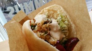 Vegan falafel  at Chickpea in Haarlem