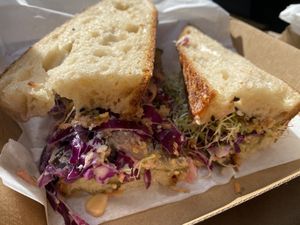 Miso Eggplant  at Joe's Sandwich Bar in Sydney