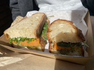 Chipotle pumpkin  at Joe's Sandwich Bar in Sydney
