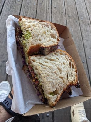 Miso Eggplant at Joe's Sandwich Bar in Sydney