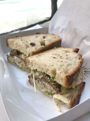 Tempeh Rueben  at Joe's Sandwich Bar in Sydney