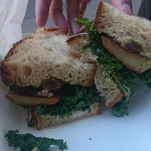 Kale Sandwich at Joe's Sandwich Bar in Sydney