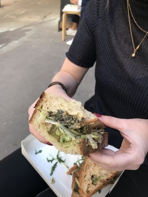 Miso eggplant  at Joe's Sandwich Bar in Sydney