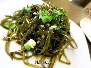 Seaweed Salad at TianZi Tea House and Garden in Chiang Mai
