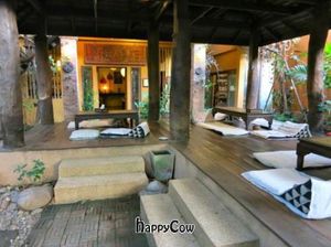 Outdoor seats - TianZi Tea House and Garden at TianZi Tea House and Garden in Chiang Mai