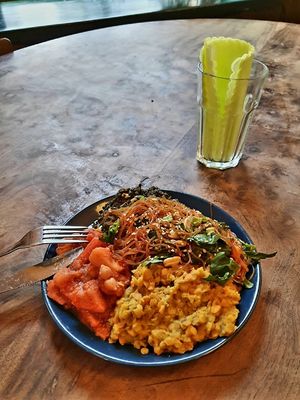 A selection of 4 options at Momo in Krakow