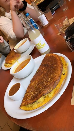 Masala dosa very tasty  at Momo in Krakow